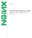 NGINX Plus Reference Guide