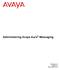 Administering Avaya Aura Messaging
