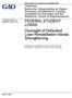 FEDERAL STUDENT LOANS Oversight of Defaulted Loan Rehabilitation Needs Strengthening