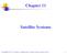 Chapter 11 Satellite Systems