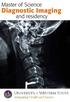 Master of Science. Diagnostic Imaging. and residency