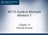 MCTS Guide to Microsoft Windows 7. Chapter 14 Remote Access