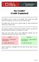 No Credit? Credit Explained
