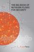 THE BIG BOOK OF NETWORK FLOWS FOR SECURITY