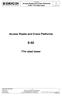 E-82. Access Roads and Crane Platforms. 77m steel tower. 1 of 12. Specification Access Roads and Crane Platforms E-82/ 77m steel tower.