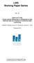 LWS Working Paper Series