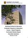 Werklund School of Education Graduate Programs in Education: Course based Programs Curriculum Review Report Executive Summary