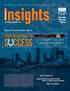 Insights. Special Convention Issue: Innovation. Education. Success. The magazine for today s electrical and systems contractor