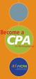 Become a CPA. in Pennsylvania. www.picpa.org/cpaexam
