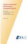 Global Investment Performance Standards (GIPS )