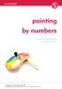 painting by numbers a personal budget planner and guidance notes