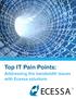 Top IT Pain Points: Addressing the bandwidth issues with Ecessa solutions