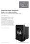 ALPHA. Instruction Manual. The. Collection. www.alphastoves.com. Model AL357i-B Alpha Inset Boiler Multi Fuel and Wood Burning Inset Boiler Stove - -