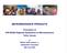 MICROINSURANCE PRODUCTS