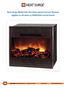 Heat Surge Model X5C Fire Place Insert Service Manual Applies to all units w/30000208 circuit board