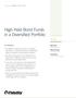 High-Yield Bond Funds in a Diversified Portfolio