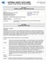 MATERIAL SAFETY DATA SHEET Gypsum Plaster Retarder Standard Strength