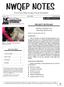 NWQEP NOTES The NCSU Water Quality Group Newsletter