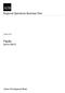 Regional Operations Business Plan. Project Number: 26194 October 2012. Pacific 2013 2015