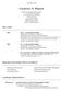 Curriculum Vitae. Specialization: Interpersonal Communication Advisor: Dr. Michael E. Roloff