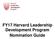 FY17 Harvard Leadership Development Program Nomination Guide