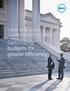 State and Local Government by Dell: Optimizing budgets for greater efficiency