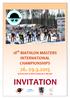 INVITATION 26.-29.3.2015 18 BIATHLON MASTERS INTERNATIONAL CHAMPIONSHIPS KONTIOLAHTI NORTH KARELIA FINLAND. Kontiolahti Sport Club