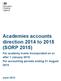 Academies accounts direction 2014 to 2015 (SORP 2015)