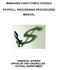 PAYROLL PROCESSING PROCEDURES MANUAL