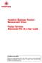 Vodafone Business Product Management Group. Hosted Services Announcer Pro V4.6 User Guide