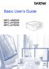 Basic User s Guide MFC-J450DW MFC-J470DW MFC-J475DW. Version 0 USA/CAN