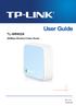 TL-WR802N 300Mbps Wireless N Nano Router