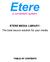 ETERE MEDIA LIBRARY: The best secure solution for your media