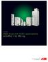 Product Bulletin. ABB drives for HVAC applications ACH550, 1 to 550 Hp
