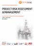 PROJECT RISK ASSESSMENT & MANAGEMENT