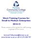 Short Training Courses for Small to Medium Enterprises 2014-15