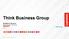 Think Business Group. Estefania Bruera Brand Manager TBG Group. 2015 Lenovo Internal. All rights reserved.