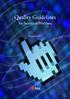 Quality Guidelines for Statistical Processes. December 2012