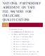 NATIONAL PARTNERSHIP AGREEMENT ON TAFE FEE WAIVERS FOR CHILDCARE QUALIFICATIONS