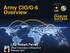 Army CIO/G-6 Overview
