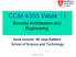 CCM 4350 Week 11. Security Architecture and Engineering. Guest Lecturer: Mr Louis Slabbert School of Science and Technology.