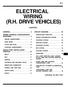 ELECTRICAL WIRING (R.H. DRIVE VEHICLES)