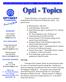 Huntsville Optimist Club Newsletter Vol. 67 No.20 March 14, 2013