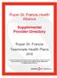 Roper St. Francis Health Alliance. Supplemental Provider Directory