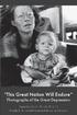 This Great Nation Will Endure Photographs of the Great Depression