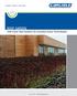 SCIENCE. SERVICE. SOLUTIONS. ROOF GARDEN. CCW Green Roof Systems By Columbia Green Technologies. 800.527.7092 www.carlisleccw.com