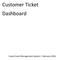 Customer Ticket Dashboard
