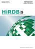 HiRDB 9 HiRDB is an evolving database for continuing business services.