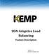 SDN Adaptive Load Balancing. Feature Description
