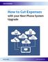 How to Cut Expenses with your Next Phone System Upgrade